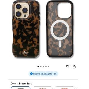 Sonix Tortoise Shell iPhone 16 Pro Case